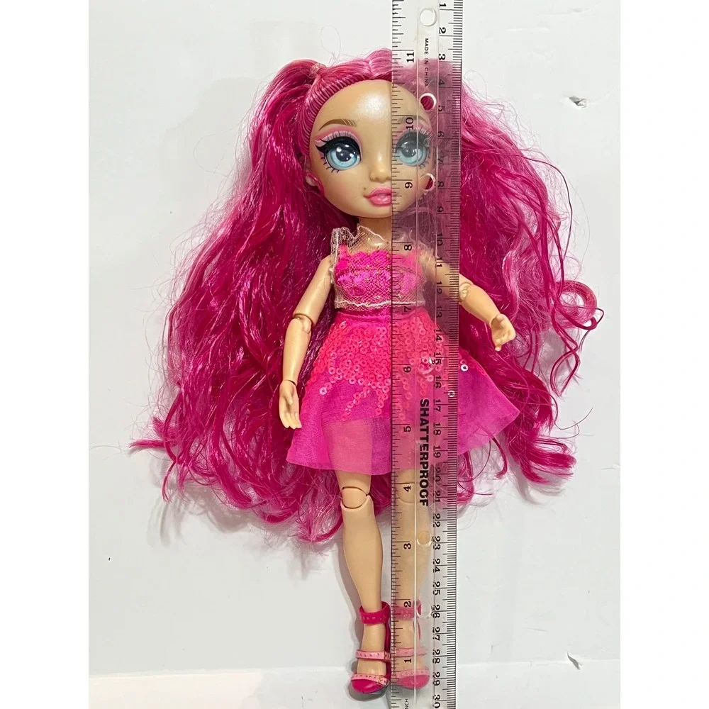 Rainbow High Stella Monroe Hot Pink Fashion Doll Sequin Tulle Dress MGA 2019